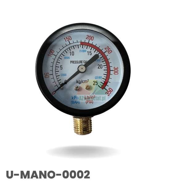 Manometer 12,7mm Gewinde (0-25bar)