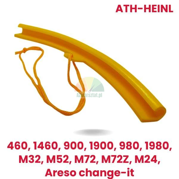 ATH-Heinl Ersatzteil: Großer gelber 23cm Felgenschutz mit Kordel für Reifenmontiermaschinen 460, 1460, 900, 1900, 980, 1980, M32, M52, M72, M72Z, M24, Areso change-it.