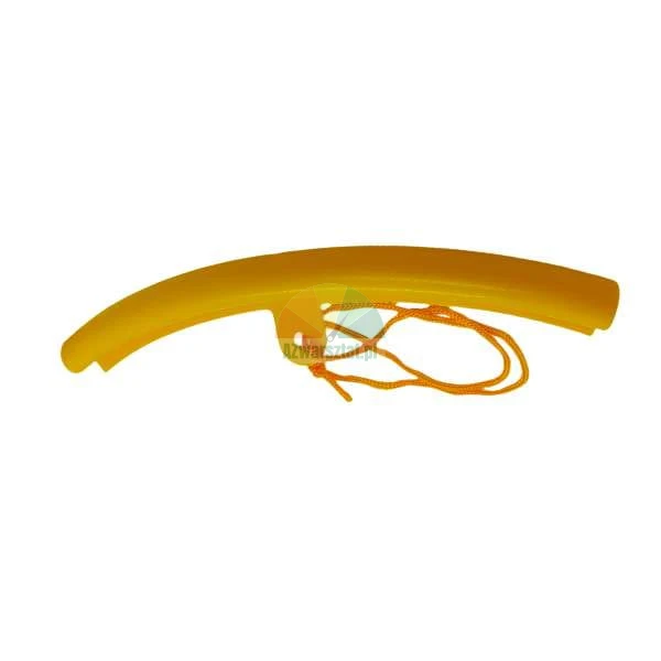 Gelber 23cm Felgenschutz für ATH-Heinl Montiermaschinen