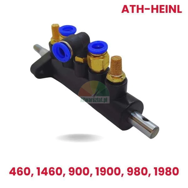 Schwarzer pneumatischer Ventilverteiler Ersatz für ATH-Heinl Modelle 460, 1460, 900, 1900, 980, 1980.