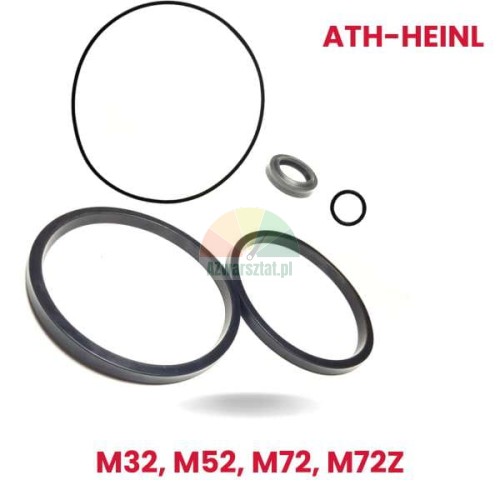 ATH-Heinl Reparatursatz für Abdrückzylinder M32, M52, M72, M72Z - schwarze Gummidichtungen