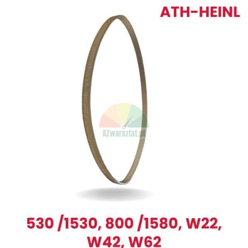 Gelber Motorantriebsriemen Ersatz für ATH-Heinl Auswuchtmaschinen 530/1530, 800/1580, W22, W42, W62