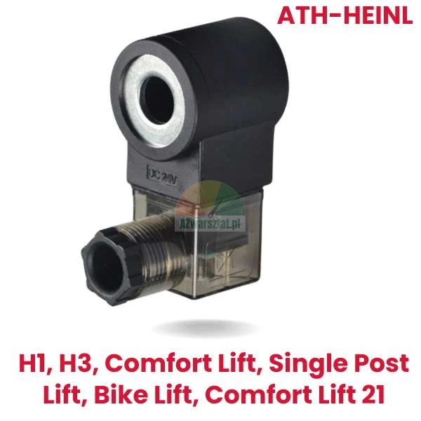 Ersatz-Ablassventilspule 24V DC für ATH-Heinl H1, H3, Comfort Lift und Single Post Lift Hebebühnen.