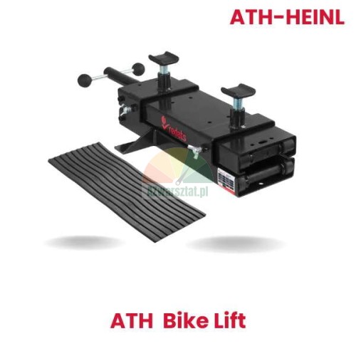 Schwarze REDATS Mini-Motorrad-Hebebühne Ersatz für ATH-Heinl Bike Lift mit Gummimatte.