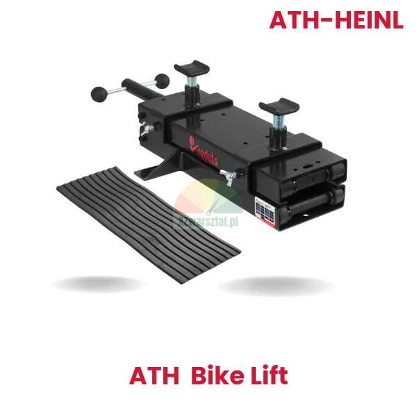 Schwarze REDATS Mini-Motorrad-Hebebühne Ersatz für ATH-Heinl Bike Lift mit Gummimatte.