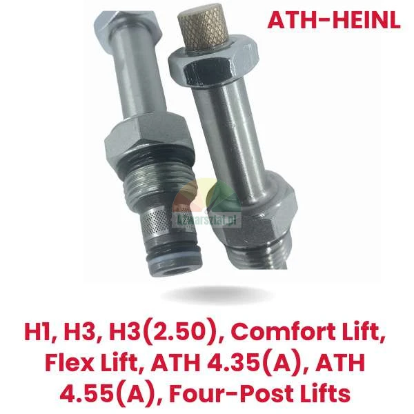 ATH-Heinl Ersatz Ablassventil für Hebebühnen H1, H3, Comfort Lift, Flex Lift, 4.35(A), 4.55(A)