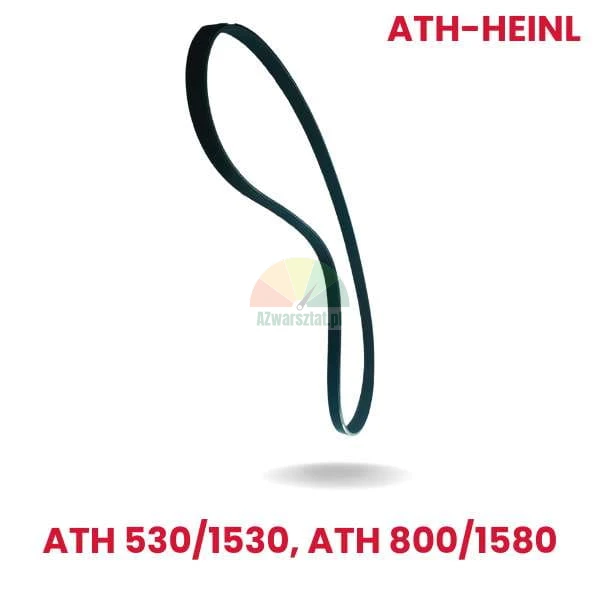 Schwarzer Antriebsriemen für ATH-Heinl Auswuchtmaschine, 86,5 cm lang, passend für die Modelle ATH 530/1530 und 800/1580.