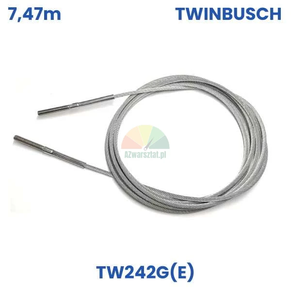 Stahlseil 7,47m für Twin Busch TW242G(E) Hebebühne