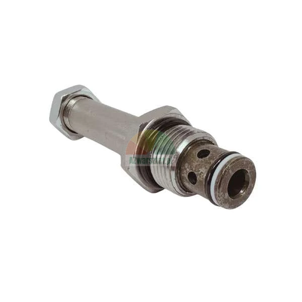 Hydraulik-Patronenventil aus Metall mit O-Ringen und einer Sicherungsmutter