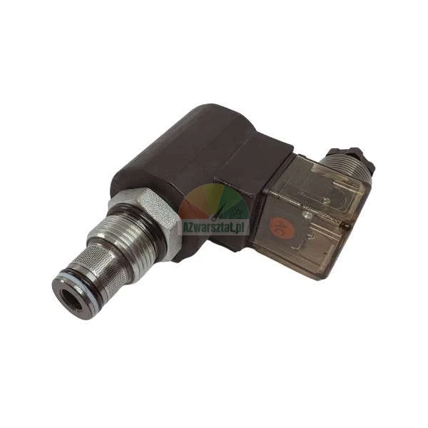 Hydraulisches Magnetpatronenventil mit Spule und transparentem elektrischem Stecker