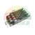 14-poliger Relaissockel schwarz 72x30 mm