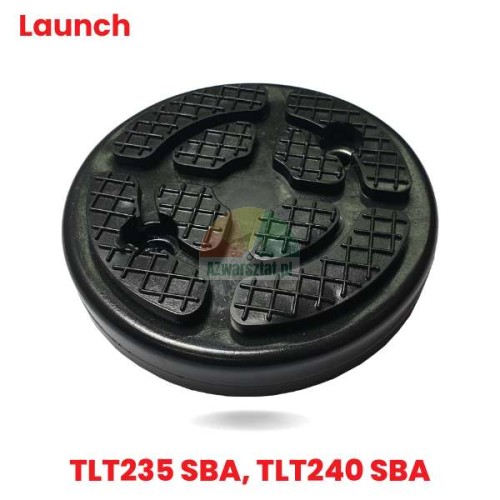 Gummiauflage für Launch TLT-235 SBA und TLT-240 SBA Hebebühne, runde Gummikappe für Zweisäulenhebebühne.