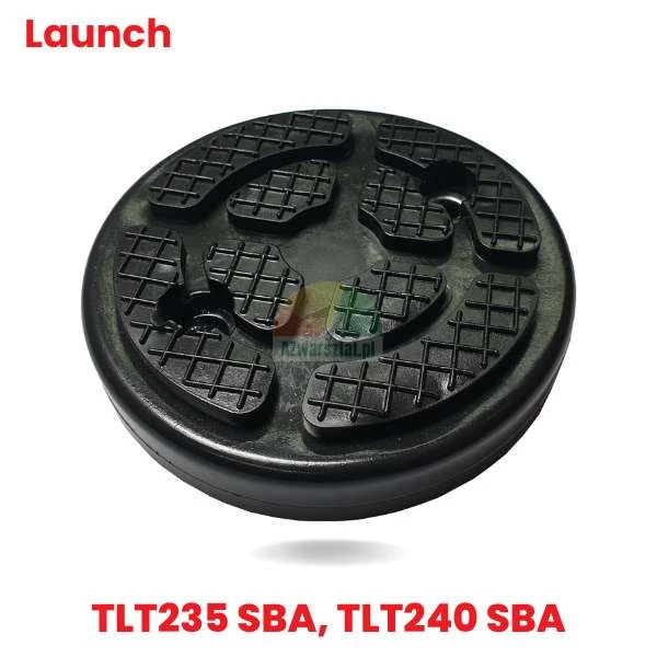 Gummiauflage für Launch TLT-235 SBA und TLT-240 SBA Hebebühne, runde Gummikappe für Zweisäulenhebebühne.