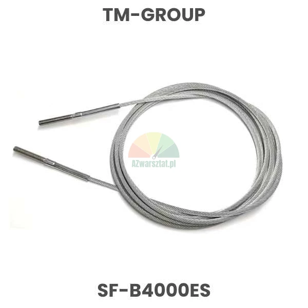 Ersatzstahlseil für TM-Group SF-B4000ES Hebebühne - Drahtseil mit Gewindeenden.