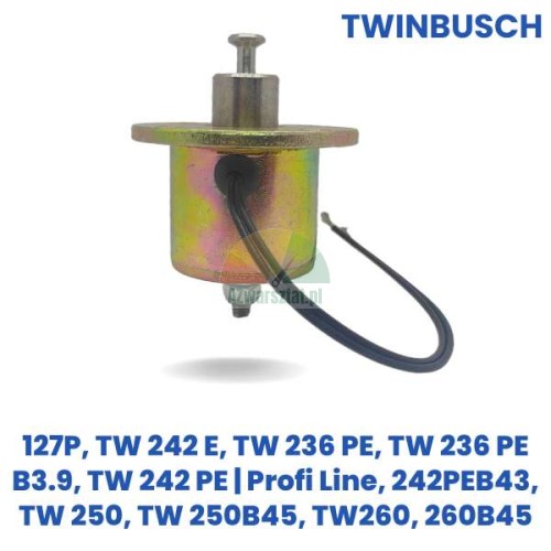 Twin Busch Ersatz-Elektromagnet DC24 für Hebebühnen-Modelle 127P, TW 242 E, TW 236 PE, TW 250, TW 260