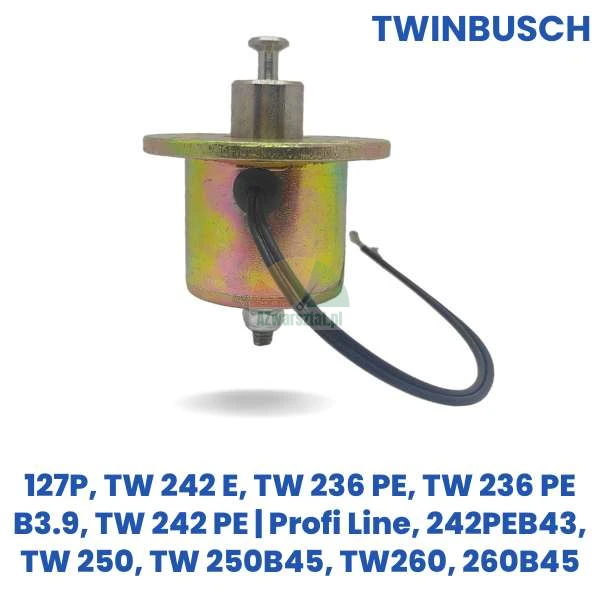 Twin Busch Ersatz-Elektromagnet DC24 für Hebebühnen-Modelle 127P, TW 242 E, TW 236 PE, TW 250, TW 260