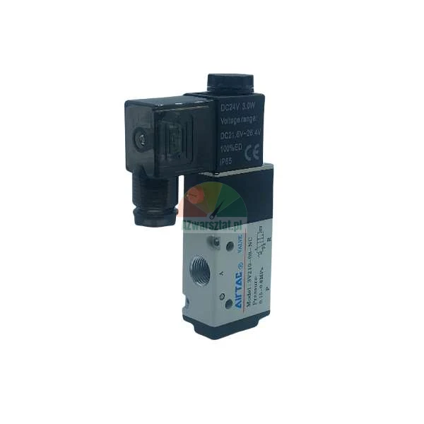 AirTAC 3V210-08-NC pneumatisches Magnetventil, 3/2-Wege, DC24V, stromlos geschlossen (NC)