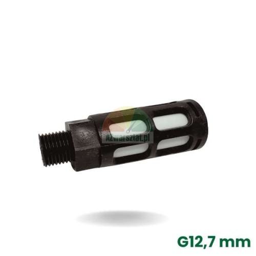 Großer Kunststoff-Schalldämpfer mit 12,7 mm Gewinde