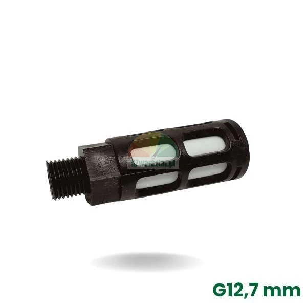 Großer Kunststoff-Schalldämpfer mit 12,7 mm Gewinde