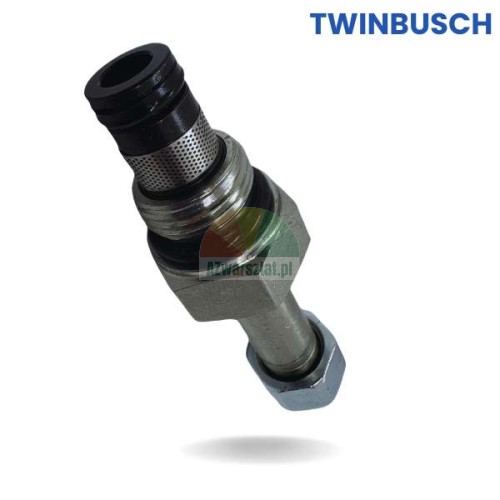 Twin Busch Ersatz: Schwarzes Absenkventil XYF-C für hydraulische Hebebühne