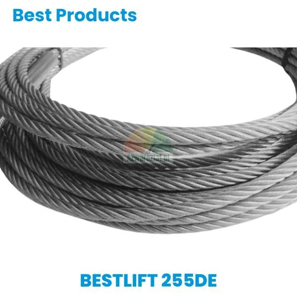 Stahlseil für Hebebühnen BEST LIFT 255DE aufgerollt.