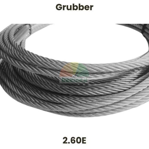 Ersatz-Stahlseil für Grubber 2.60E Hebebühne, aufgerolltes Drahtseil