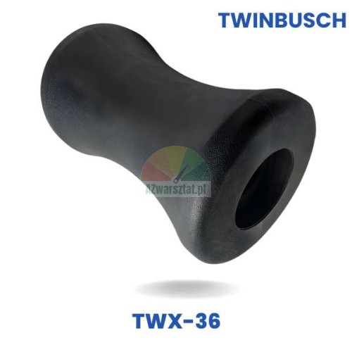 Schwarze Andruckrolle TWX-36 Ersatz für Twin Busch Reifenmontiermaschinen