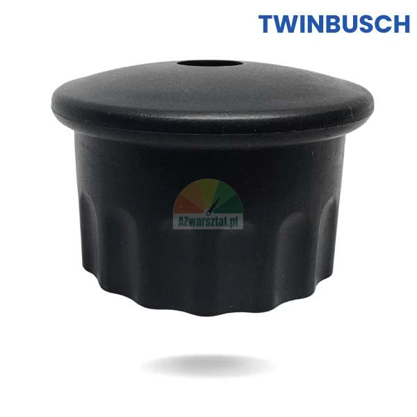 Schwarzer Kunststoff-Ersatzgriff für Twin Busch Sechskantstange Reifenmontiermaschine