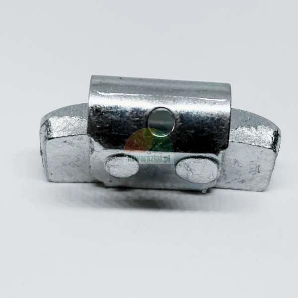 Radgewicht aus Metall zum Auswuchten von Reifen.