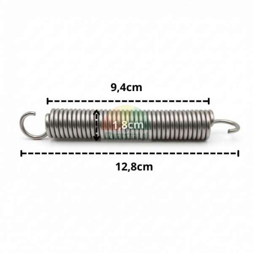 Montiermaschinen Feder 12,8 cm