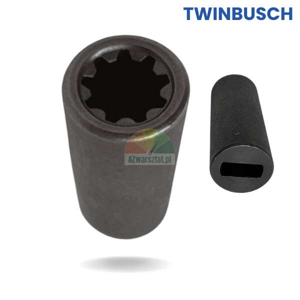 Twin Busch Ersatz: Motoradapter (Kupplung)