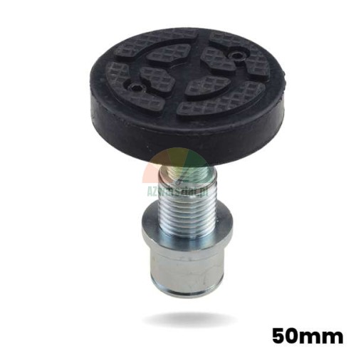 Hebebühne Aufnahmeteller mit Gummiauflage für 50 mm Bohrung