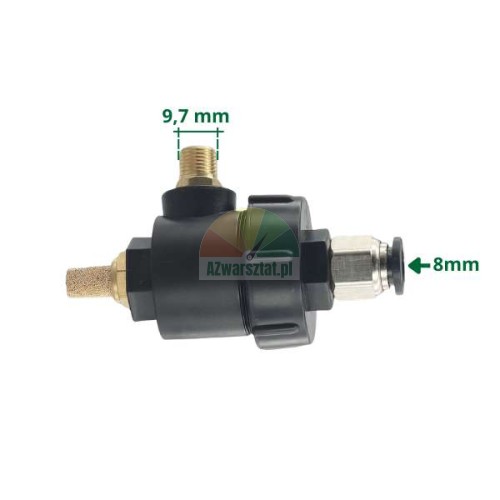 Schnellentlüftungsventil, Ablassventil für Schlagwerk 8mm/9,7mm