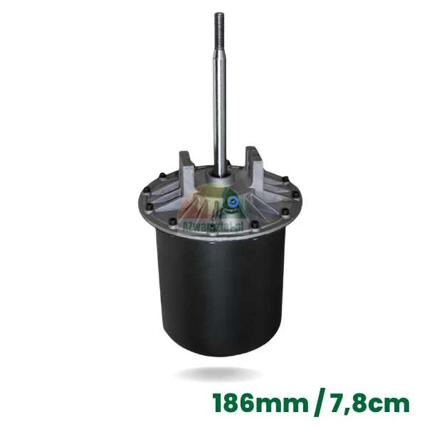 Kompletter Abdrückzylinder 186mm, Kolbenstange 14,5cm - 30cm, Befestigung 7,8cm