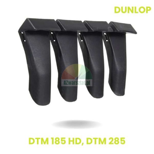Dunlop Ersatz: Lange Kunststoff-Spannbackenschoner (4 Stück) DTM 185HD, DTM 285