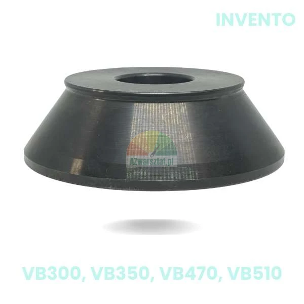 Zentrierkonus für Invento Auswuchtmaschine, Bereich 9,3-13,7 cm, Modelle VB300, VB350, VB470, VB510.