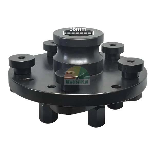 Universal 36mm Schnellspannadapter für Wuchtmaschinen ohne Mittelloch