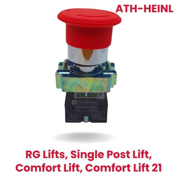 Ersatz ATH-Heinl: Notrufknopf (Stop) RG Lifts, Single Post Lift, Comfort Lift, Comfort Lift 21