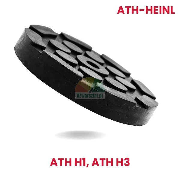 Ersatz-Gummiauflage für ATH-Heinl Hebebühnen Modelle H1 und H3, profilierter Gummifuß.