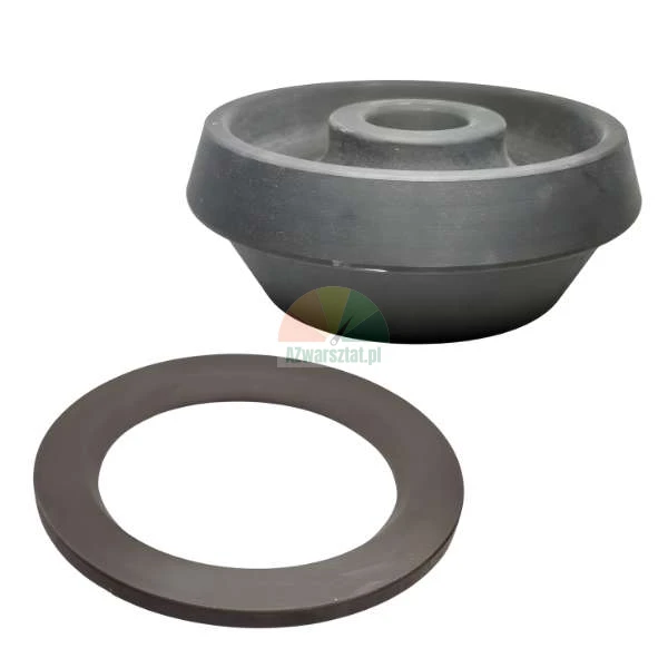 Gummidichtungssatz inklusive Spülventil-Dichtung und flachem Dichtungsring.