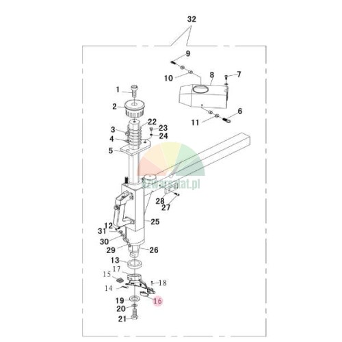 Ersatz-Montagekopf-Schutz M-110 für Redats