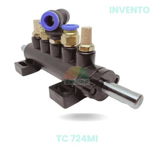 Kompletter Ventilblock - Luftverteiler für Fußpedal TC 724MI, Invento Ersatzteil