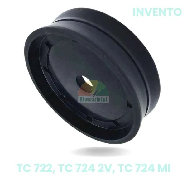 Schwarzer Ersatzkolben für Zylinder der Montiermaschine Invento TC 722, TC 724 2V, TC 724 MI