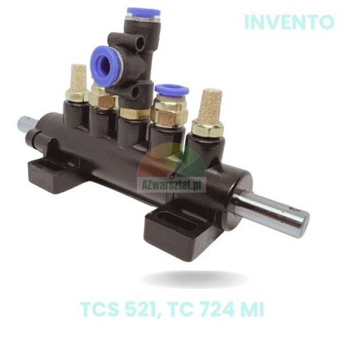 Ersatz-Luftverteiler für Fußpedal bei Reifenmontiermaschinen Invento TCS 521, TC 724 MI