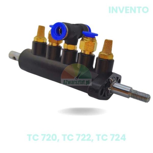 Luftverteiler für Abdrücker für Invento Reifenmontiermaschinen TC 720, TC 722, TC 724 - Ersatzteil
