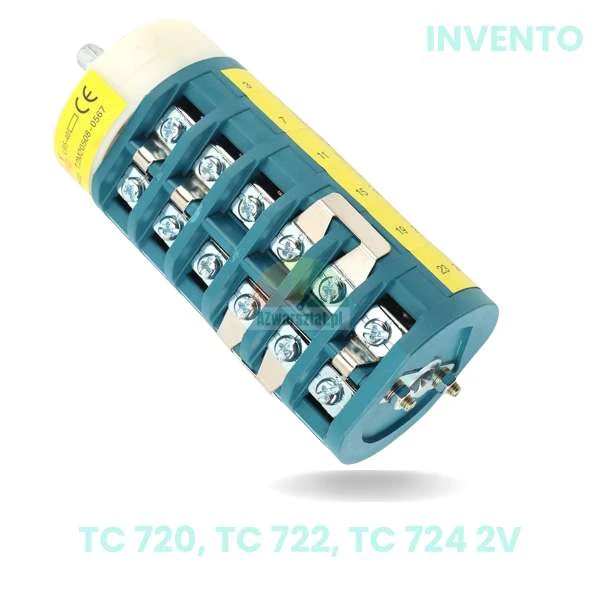 Drehschalter mit zwei Geschwindigkeiten für Invento-Montiermaschinen TC 720, TC 722, TC 724 2V