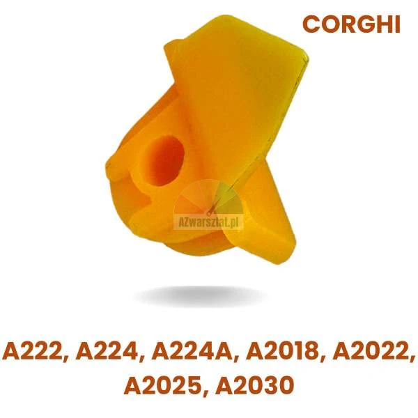 Gelber Kunststoff-Schutz für Corghi Montagekopf, passend für A222, A224, A224A, A2018, A2022, A2025, A2030.
