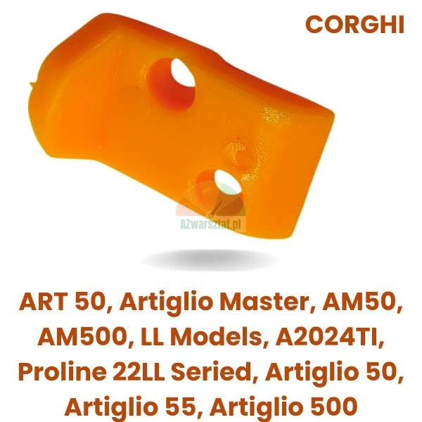 Oranger Kunststoffschutz für Corghi Montierkopf ART 50, AM50, AM500, LL Models, A2024TI, Proline 22LL, Artiglio 50, 55, 500, Master