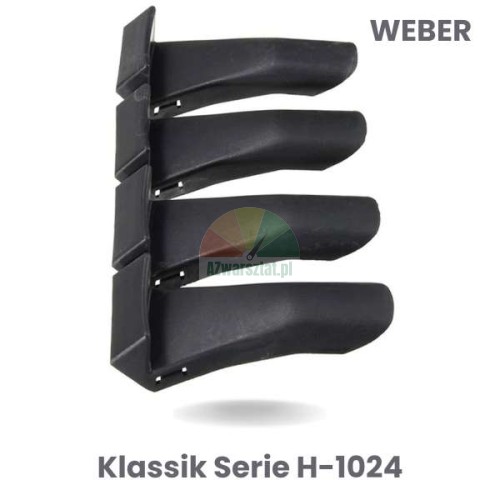 Satz von vier langen Spannbackenschonern für Weber Klassik Serie H-1024.