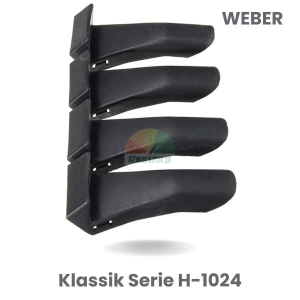 Satz von vier langen Spannbackenschonern für Weber Klassik Serie H-1024.